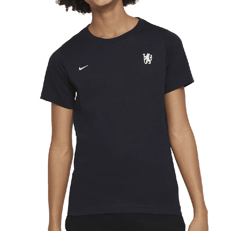 Nike Youth Chelsea Mini Logo T-Shirt 23/24 (Pitch Blue/Natural)