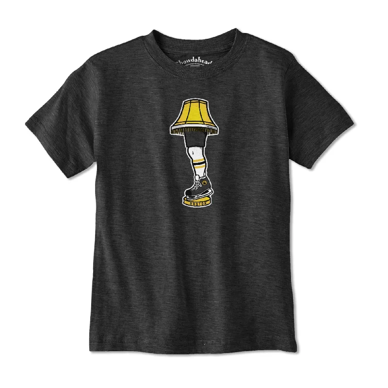 Boston Hockey Leg Lamp Youth T-Shirt