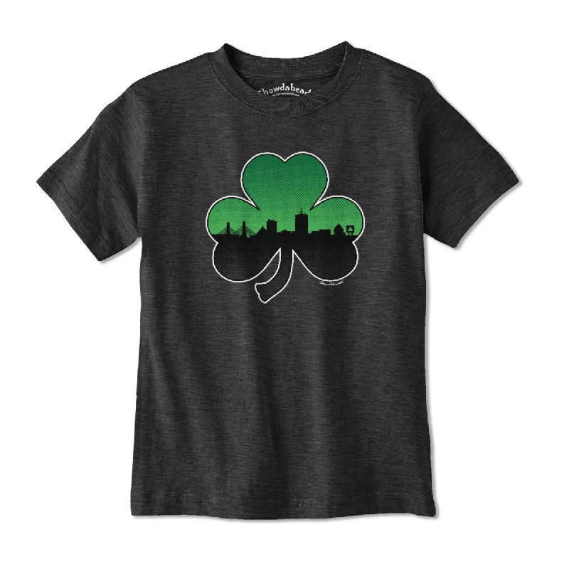 Boston Shamrock Skyline Youth T-Shirt