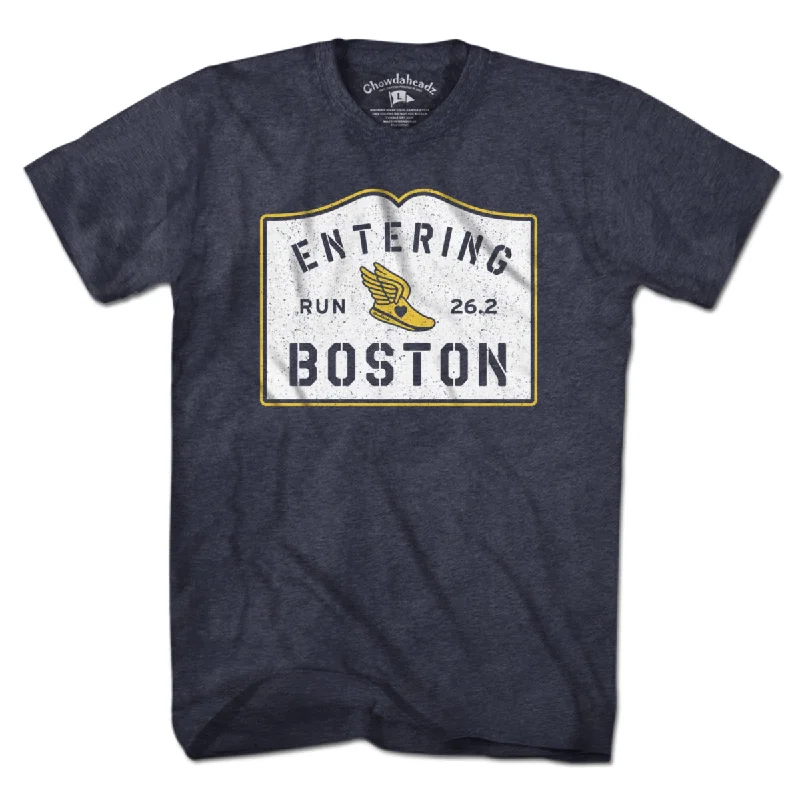 Entering Boston Run 26.2 T-Shirt