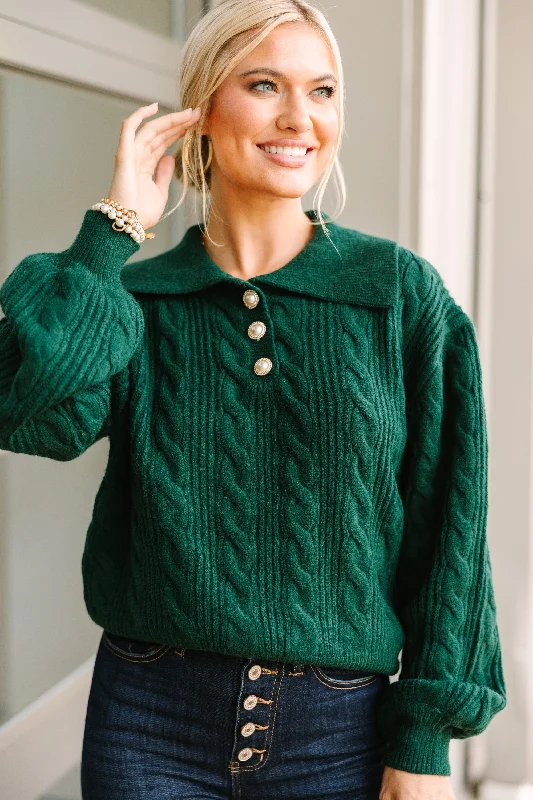 Carry On Emerald Green Sweater