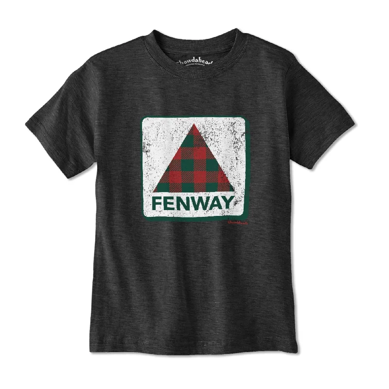 Fenway Holiday Plaid Youth T-Shirt