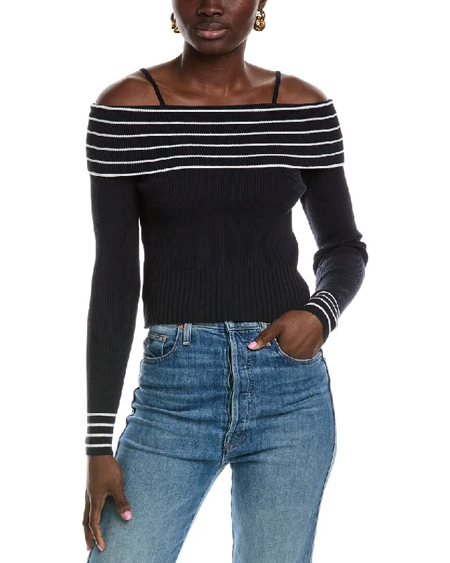 Lyra & Co Off-the-Shoulder Sweater