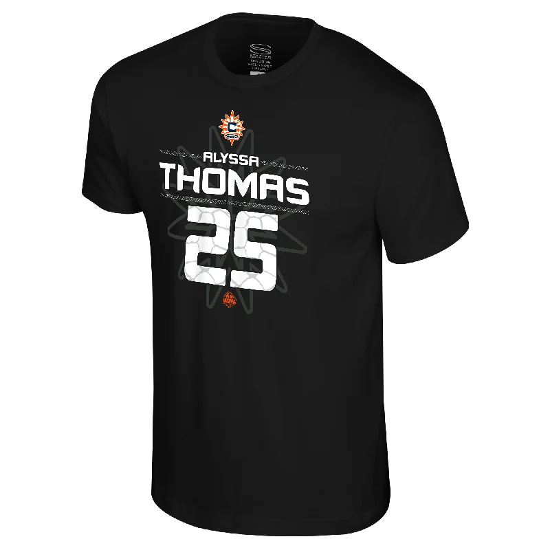 Alyssa Thomas Name & Number Black T-Shirt