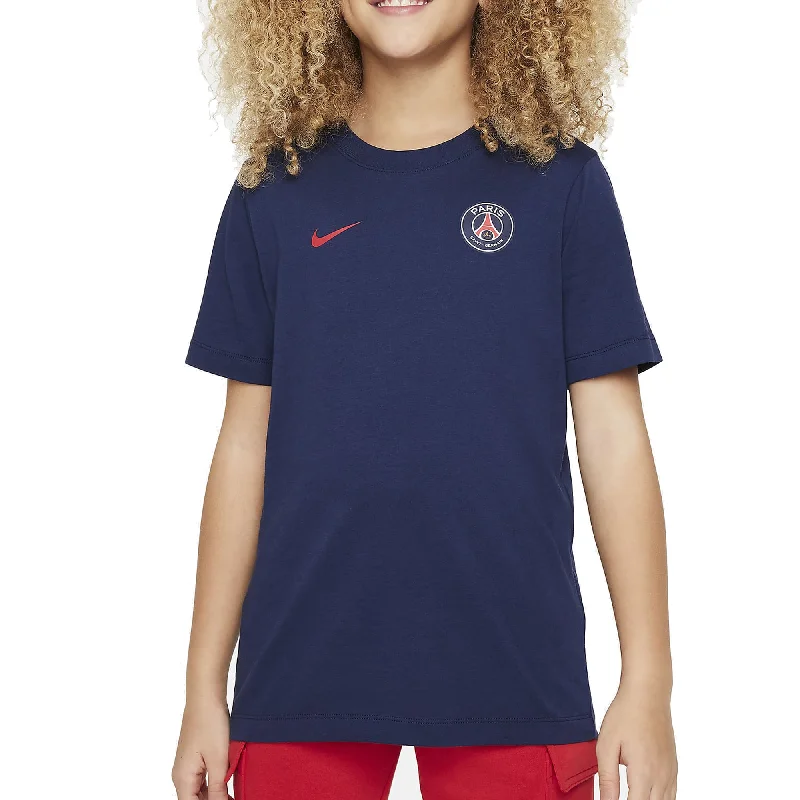 Nike Youth Paris Saint-Germain Number 10 T-Shirt 23/24 (Midnight Navy)