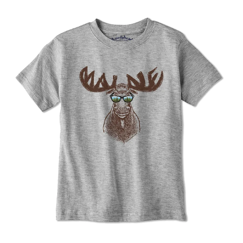 Cool Maine Moose Youth T-Shirt