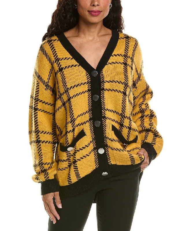 LaBiz Wool-Blend Cardigan