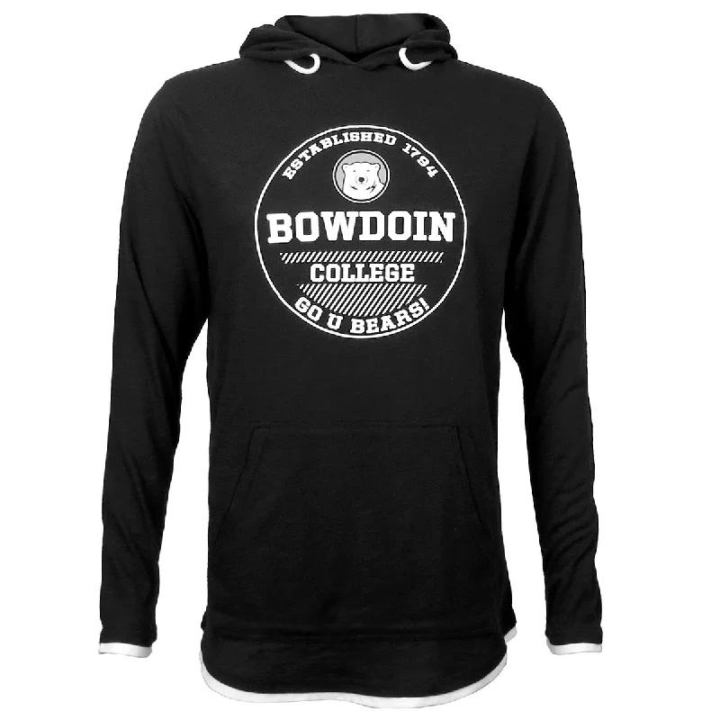 Bowdoin College Miles Hooded Tee from MV Sport