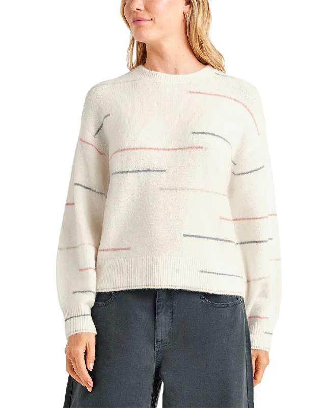 Splendid Quinn Stripe Wool & Alpaca-Blend Sweater