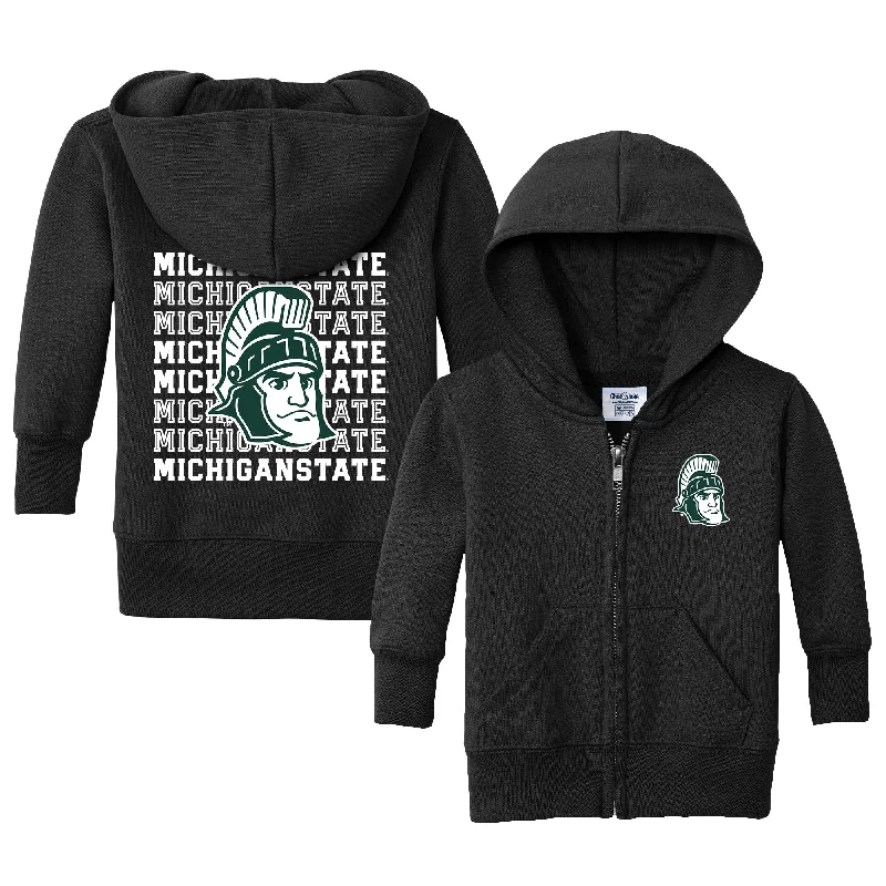 Michigan State Spartans Retro Infant Full-Zip Sweatshirt