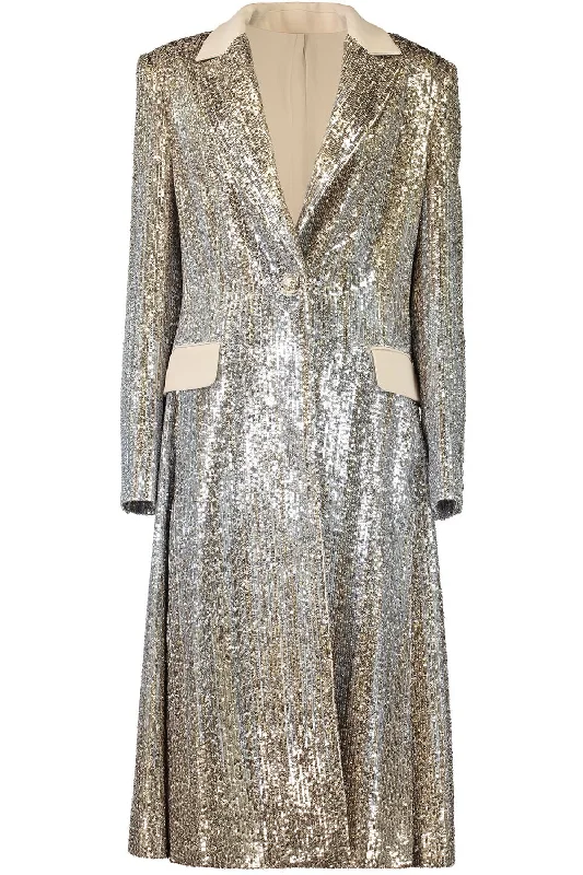 Sequin Embroidered Coat