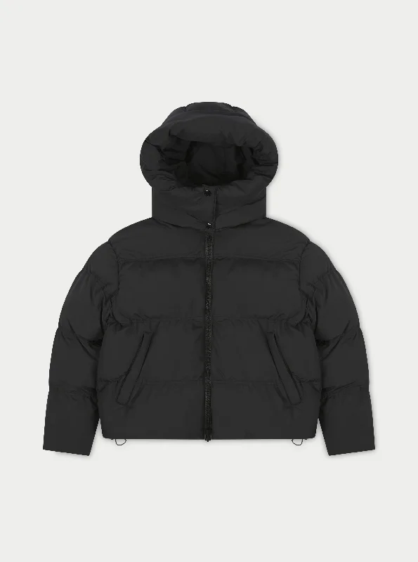 ESSENTIAL MATTE PUFFER - BLACK