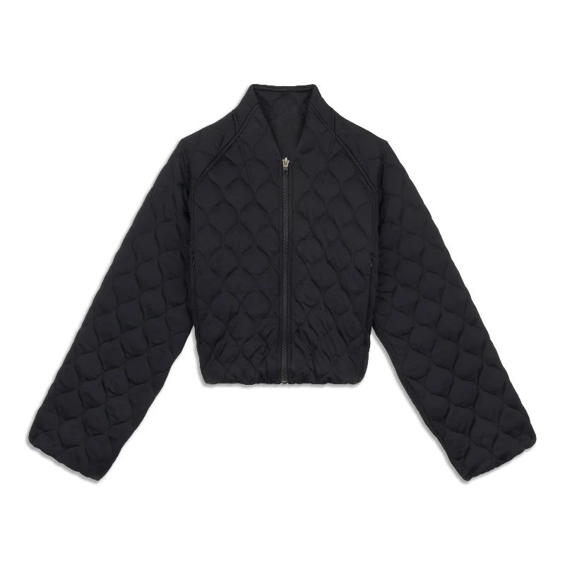 Quilted Bomber Jacket - Resale