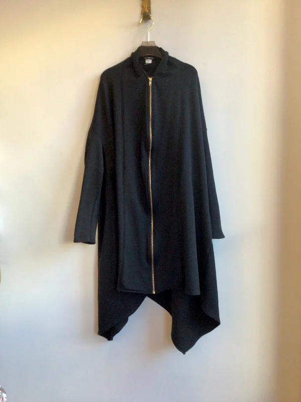 YC: Ying Chu | Oversized Black Zip-Up Jacket (Vintage)