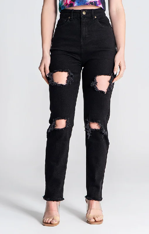 Black Ripped Jeans