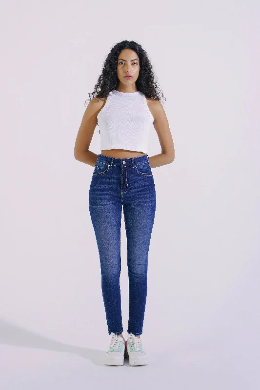 High Rise Skinny Jeans