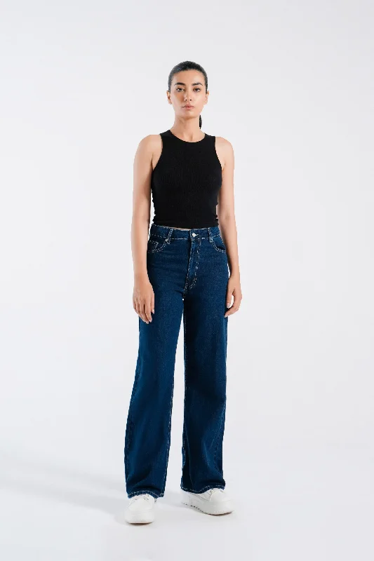 Basic Wide Leg Jeans