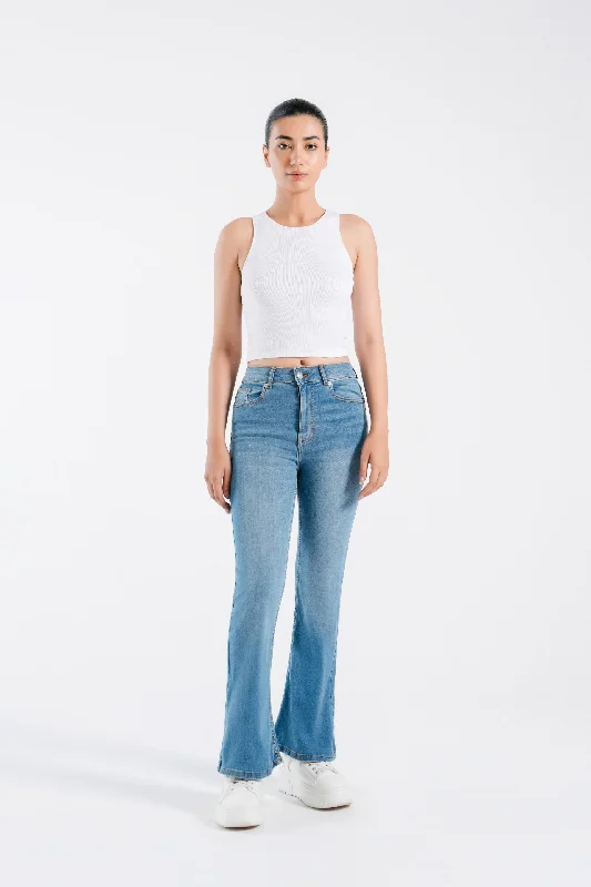 Basic Flared Jeans