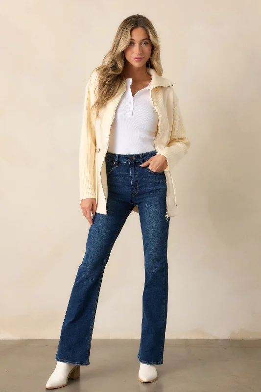 Forever Daydreaming Dark Wash Flare Jeans