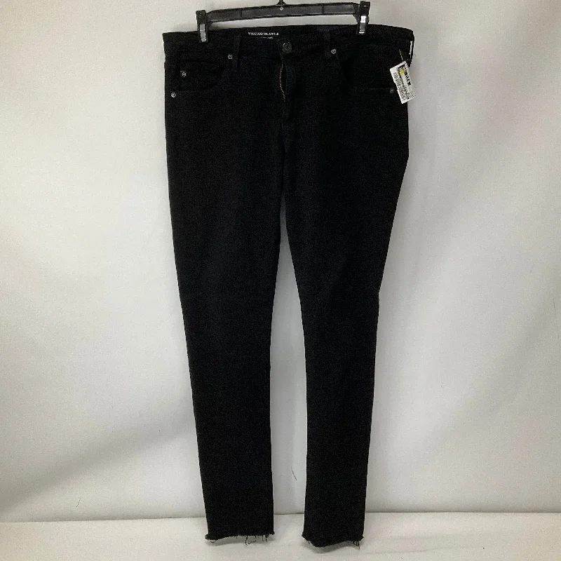 Jeans Skinny By Adriano Goldschmied In Black, Size: 8