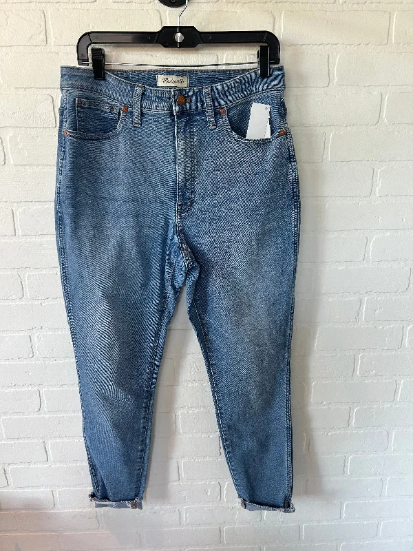 Jeans Skinny By Madewell In Blue Denim, Size: 6