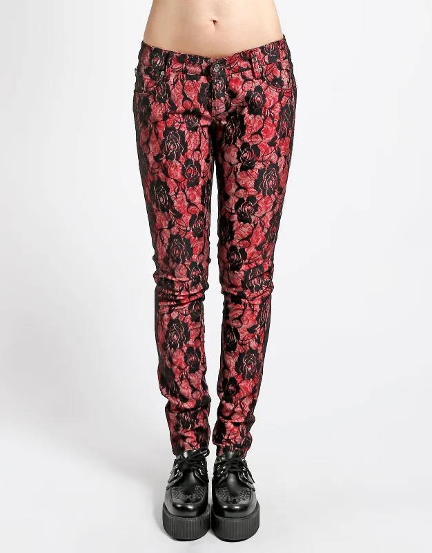 Rose Lace Pants