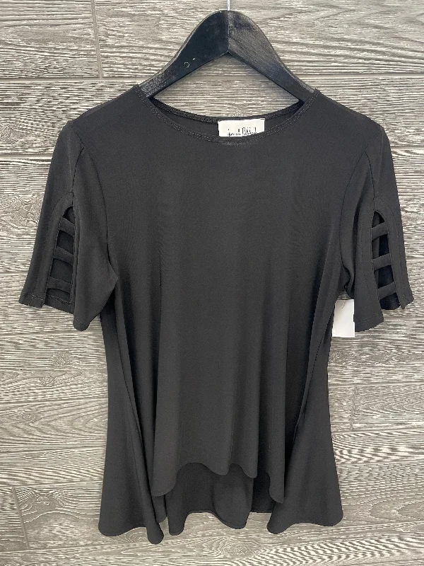 Black Top Short Sleeve Joseph Ribkoff, Size M