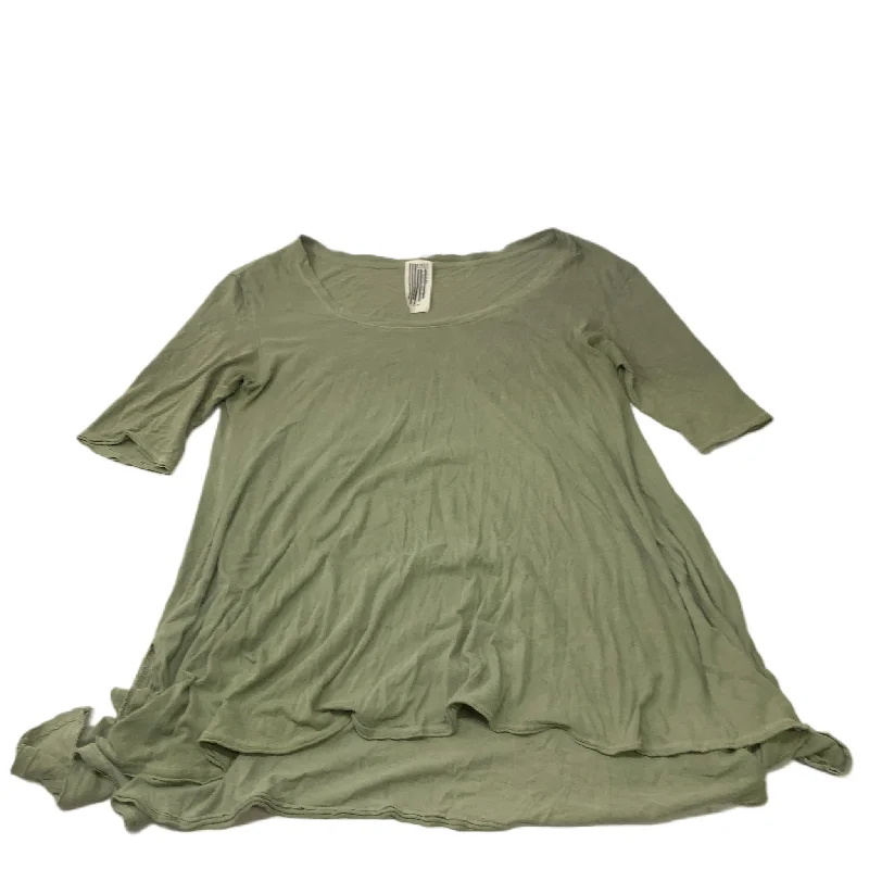 Green  Tunic Short Sleeve By Free People  Size: S