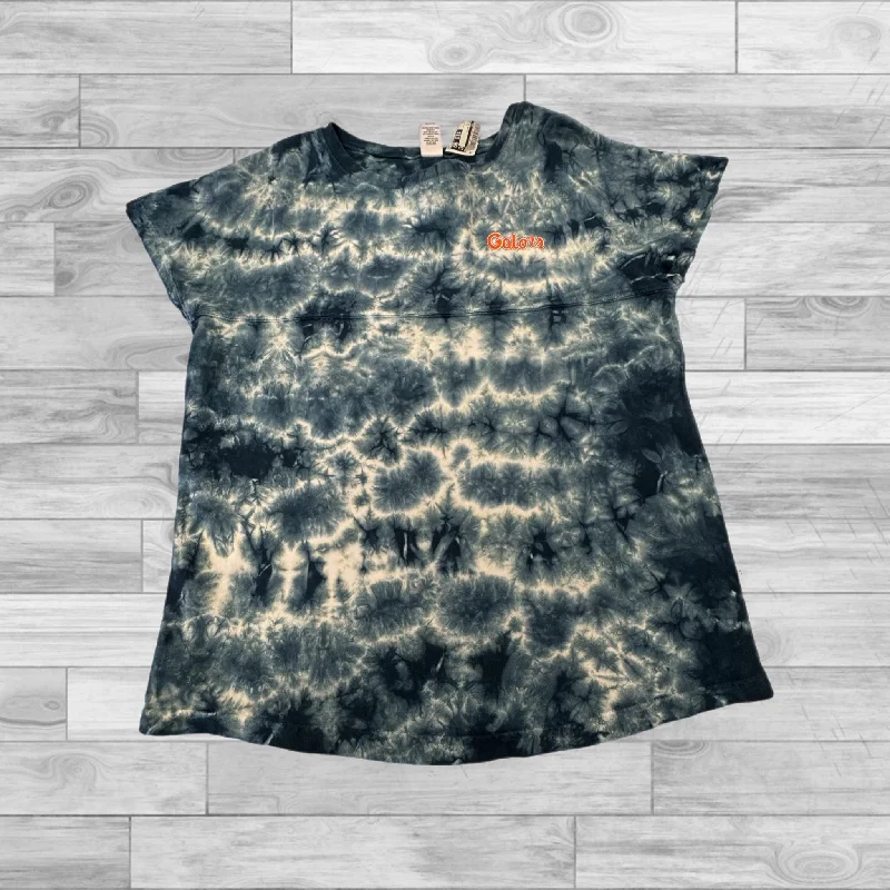 Tie Dye Top Short Sleeve Basic Cmc, Size L