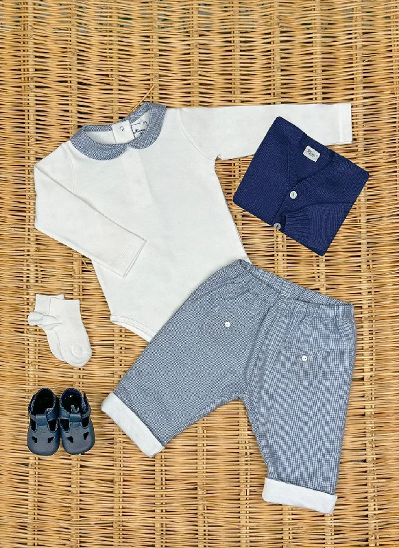 Checked Jogger Set