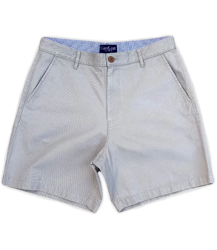 Khaki Cotton Chino Short