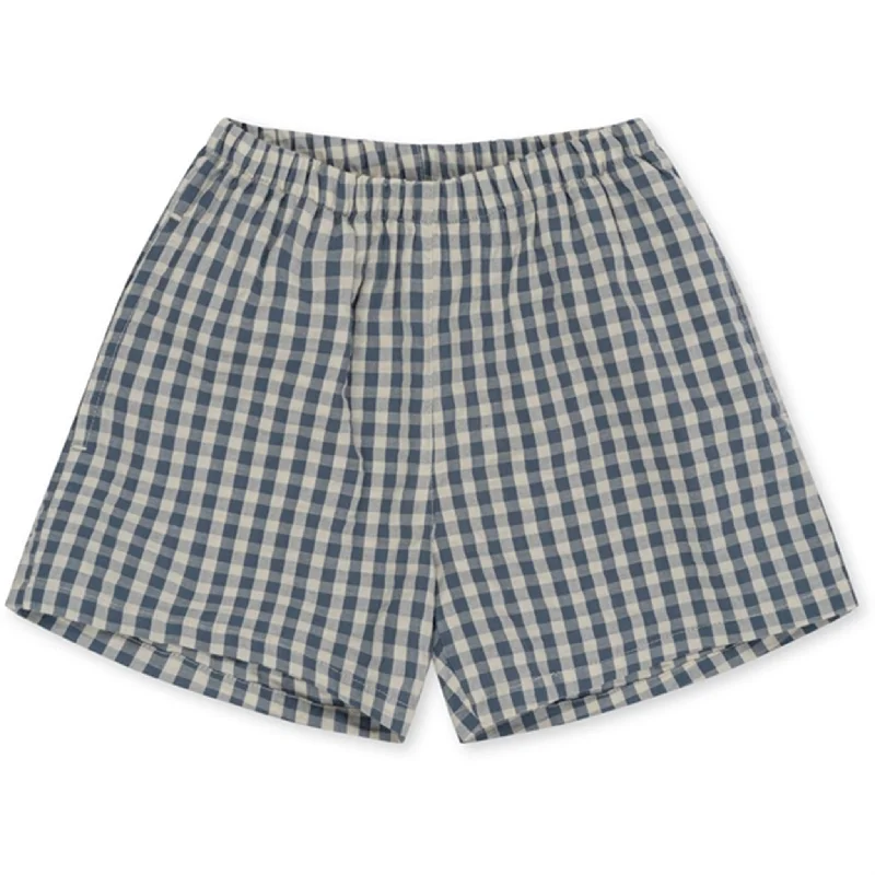 Konges Sløjd Captains Blue Check Kim Shorts