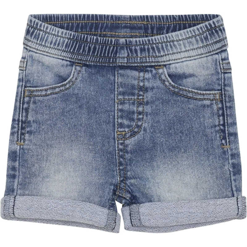 Minymo Blue Nights Denim Sweatshorts