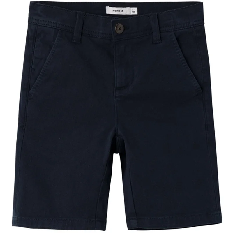 Name it Dark Sapphire Silas Chino Twill Shorts Noos