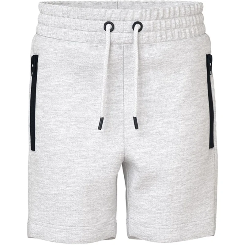 Name it Light Grey Melange Voban Sweat Shorts