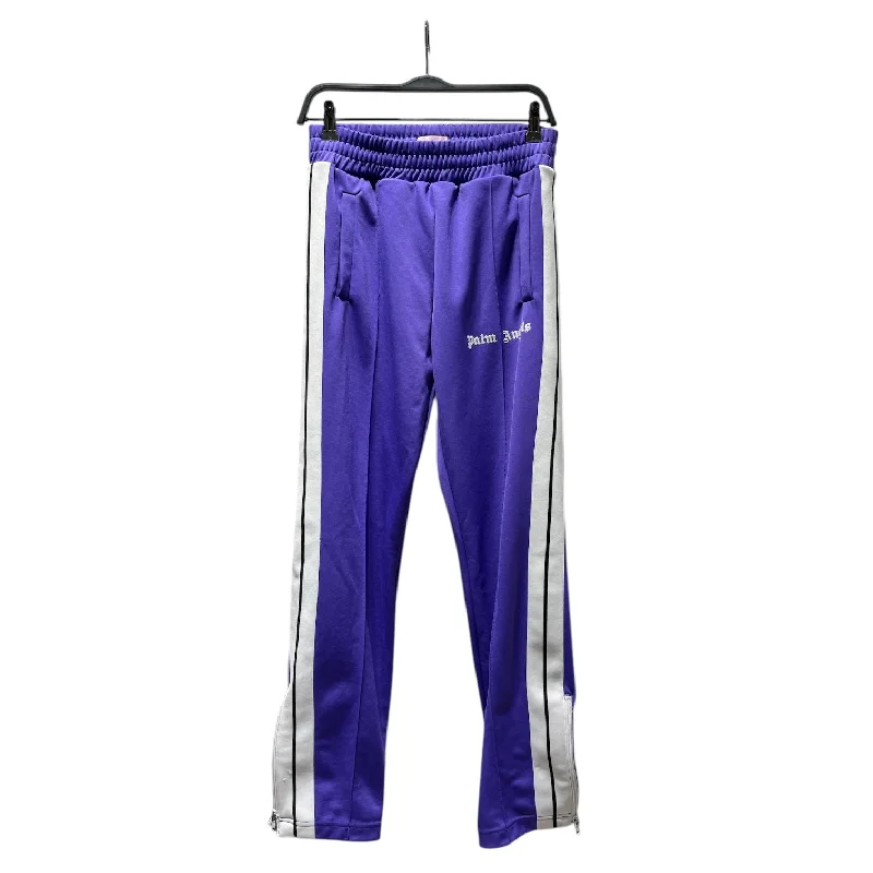 Palm Angels/Straight Pants/S/Purple/Polyester/PMCA007S18384008