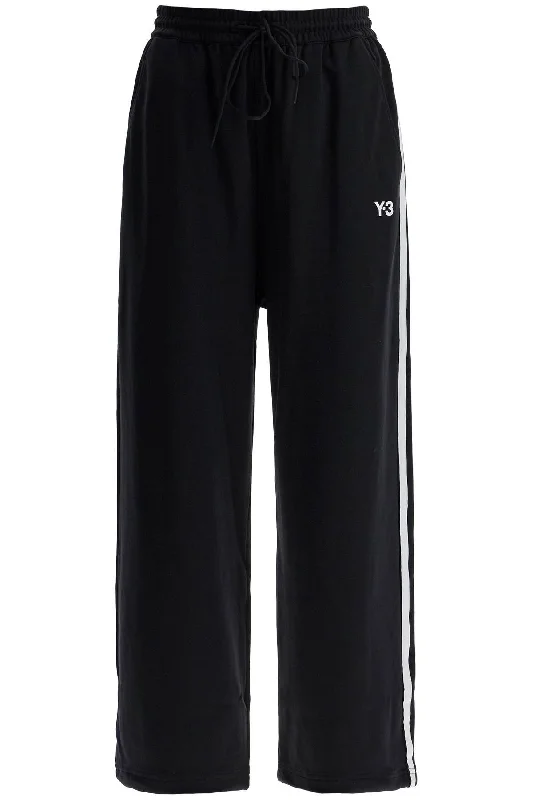 Y-3 Women's Cropped Wide-Leg Joggers With